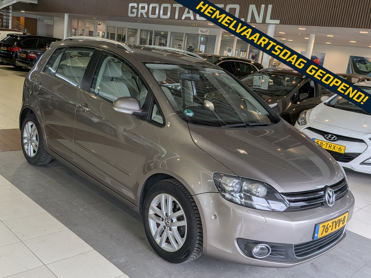 Volkswagen Golf Plus - 1.2 TSI Highline Automaat Airco, Cruise Control, Trekhaak, Stuurbekrachtiging - AutoWereld.nl