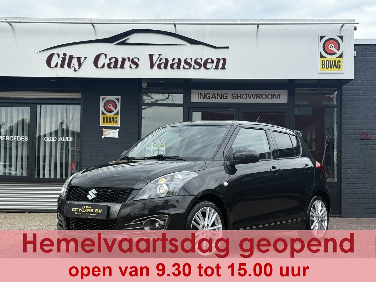 Suzuki Swift - 1.6 Sport 136 pk in zeer nette staat climate ctr cruise ctr 5 drs xenon keyless entry lmv - AutoWereld.nl