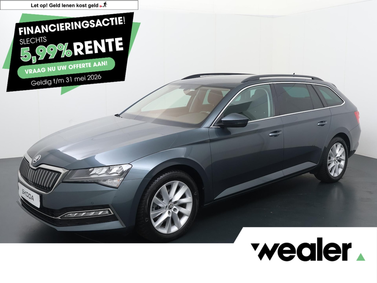 Skoda Superb Combi - 1.4 TSI iV Business Edition | 218 PK | SoH 89% | Automaat | Achteruitrijcamera | Cruise co - AutoWereld.nl