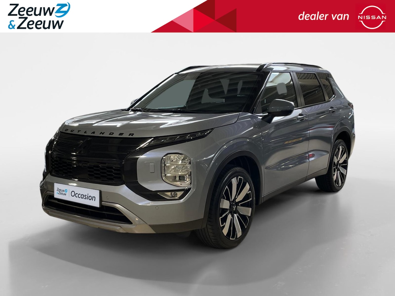 Mitsubishi Outlander - 2.4 PHEV Business Edition | Black Pakket | Half Leder/Alcantara | 20 Inch LM Velgen | Stoe - AutoWereld.nl