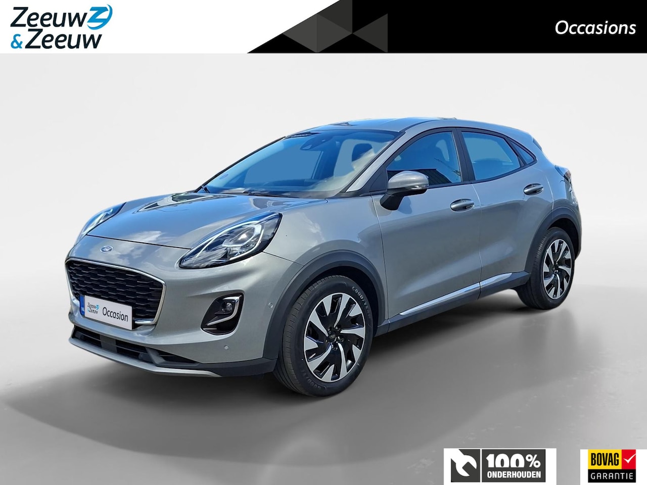 Ford Puma - 1.0 EcoBoost Hybrid Titanium | Dealeronderhouden | Stoel- stuur en voorruitverwarming | Af - AutoWereld.nl