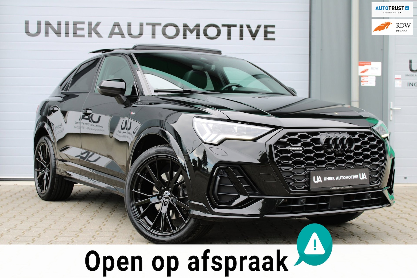 Audi Q3 Sportback - 45 TFSI QUATTRO S EDITION | ELEKTR. TREKHAAK | PANO | B&O | LED-MATRIX | VOL LEDER | 20" | - AutoWereld.nl