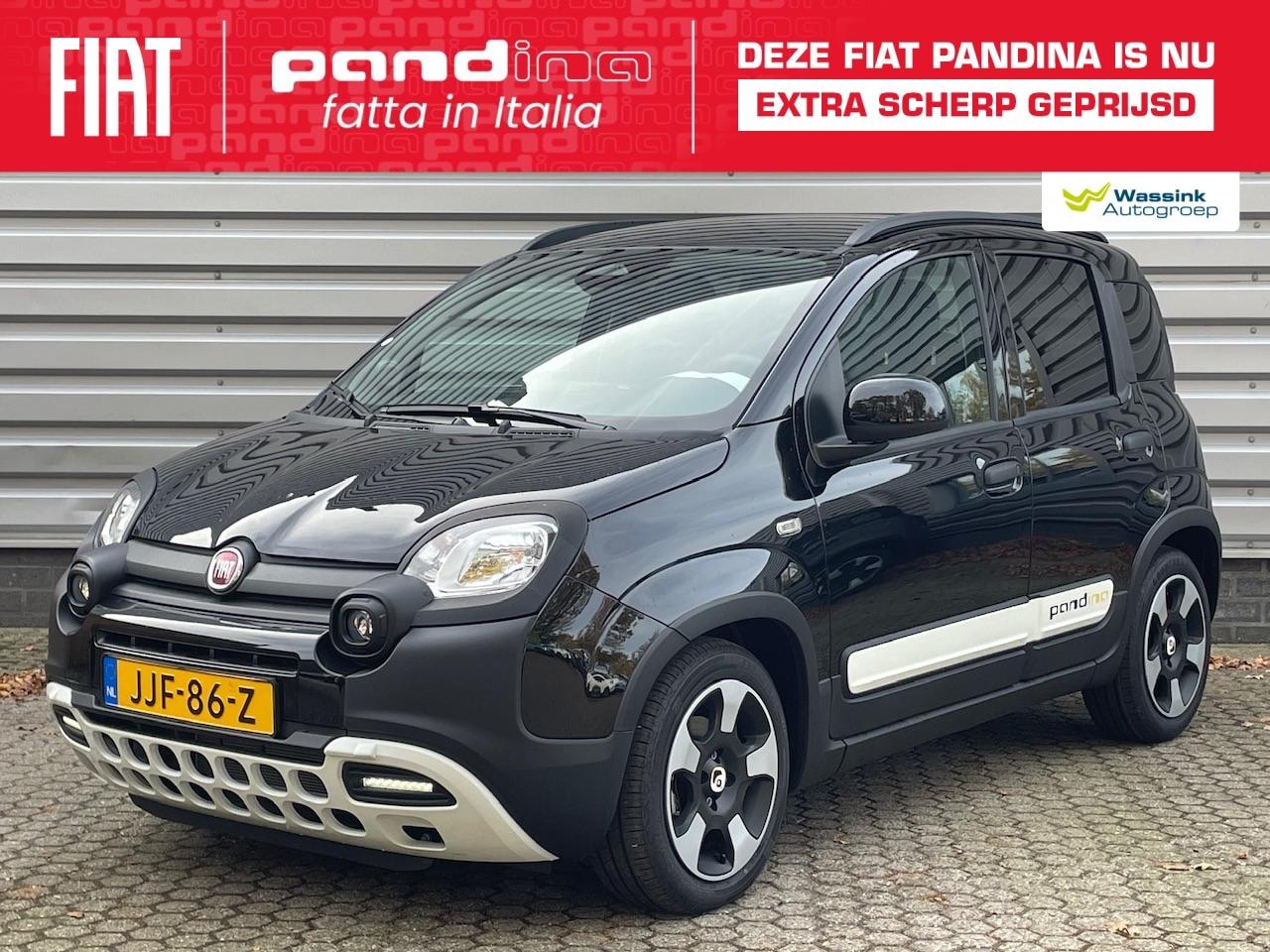 Fiat Panda - 1.0 70pk Pandina I Cruise control I Carplay/Android Auto I DAB I Parkeersensoren Achter - AutoWereld.nl
