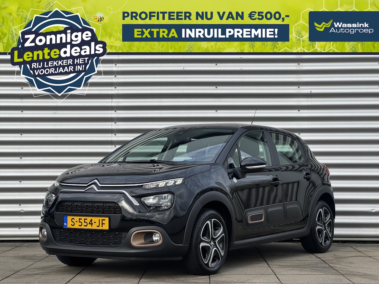Citroën C3 - 1.2 PureTech 83pk C-Series Navigatie | Lentedeals I Parkeersensoren | NL Auto | Apple Car - AutoWereld.nl