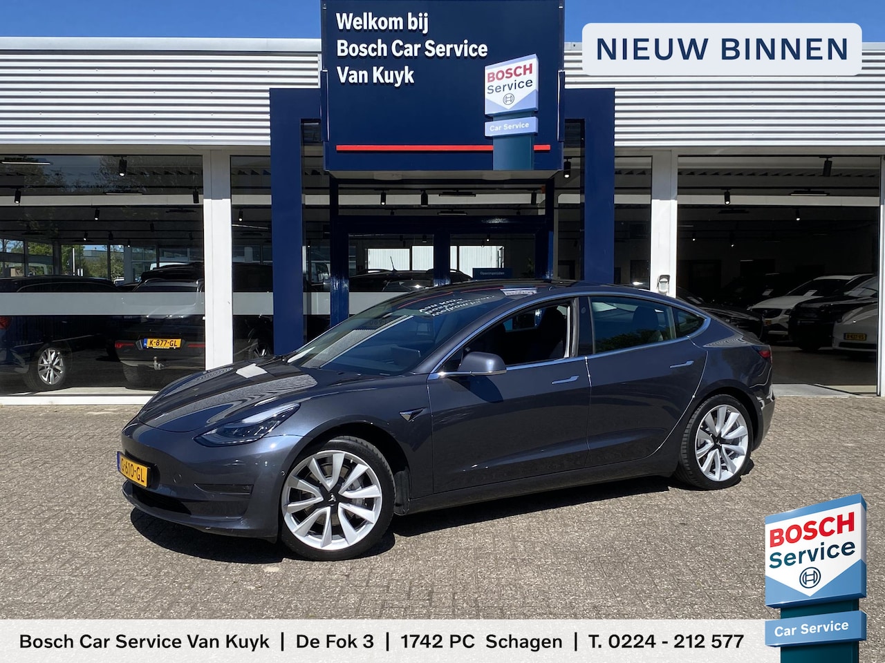 Tesla Model 3 - Long Range RWD Long Range AWD 75 kWh / NL-Auto / 81.000 Km / 351 PK / 1e-Eigenaar / Keyless / Vol-Leder / - AutoWereld.nl
