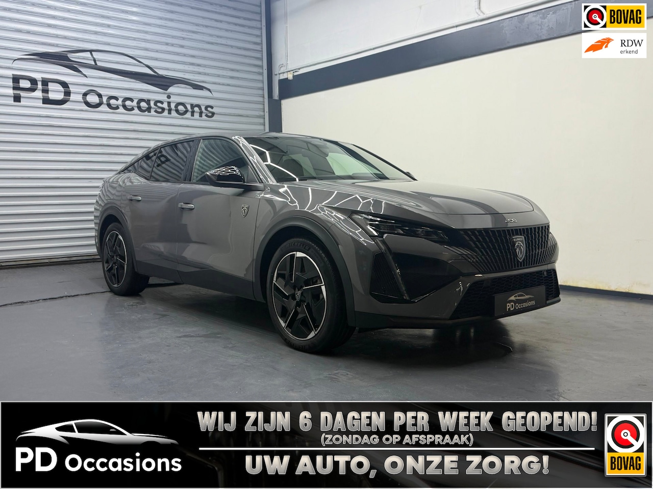 Peugeot 408 - 1.6 HYbrid GT - Camera - Elek. Achterklep - ACC - Carplay - AutoWereld.nl