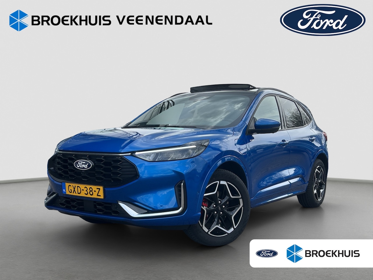Ford Kuga - 2.5 PHEV ST-Line X | Winterpack | AGR Stoelen | Pano | Adap. Cruise Control | 360 Camera | - AutoWereld.nl
