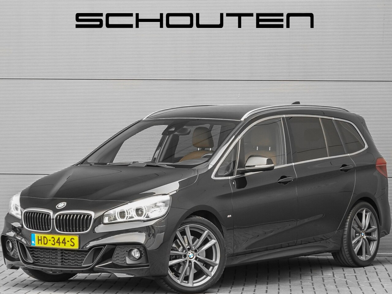 BMW 2-serie Gran Tourer - 220i M Sport 7 Pers Leder LED Trekhaak 1e Eig - AutoWereld.nl