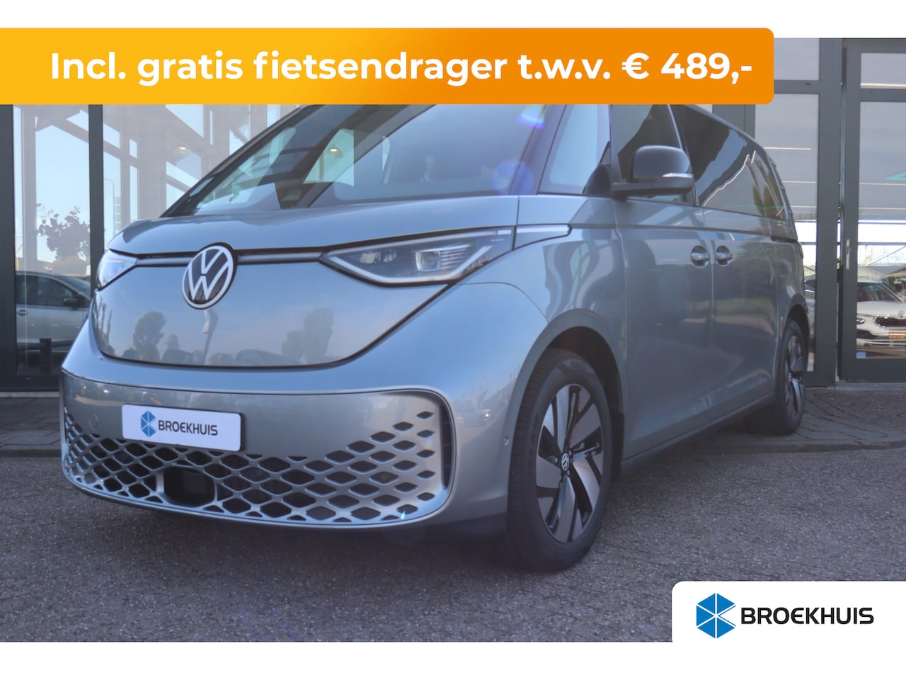 Volkswagen ID. Buzz - Pro Bulli Limited Edition 86 kWh LWB 7p. | Achteruitrijcamera | Cruise control adaptief | - AutoWereld.nl
