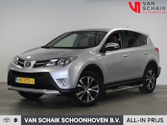 Toyota RAV4 - 2.0 Style 4WD dealer onderhouden, trekhaak, lichtbruin leder, elektrische achterklep