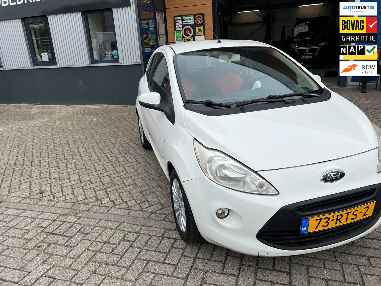 Ford Ka - 1.2 Titanium X start/stop 1 maand garantie nieuwe apk aflevering beurt compleet gepoetst e - AutoWereld.nl