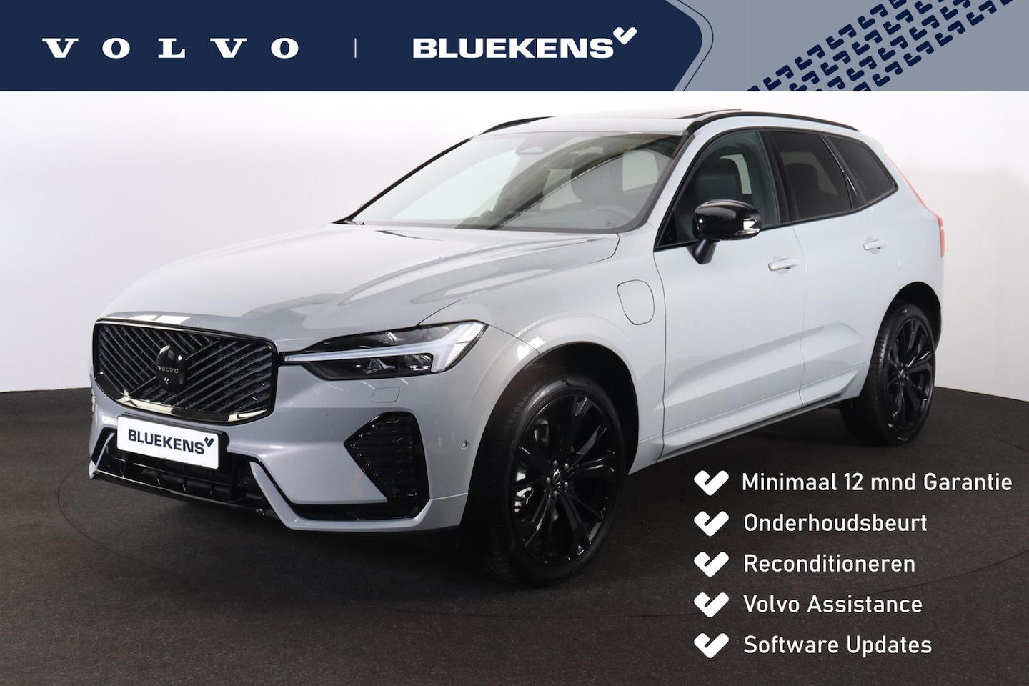 Volvo XC60 - T6 Recharge AWD Ultra Black Edition - Panorama/schuifdak - IntelliSafe Assist & Surround - - AutoWereld.nl