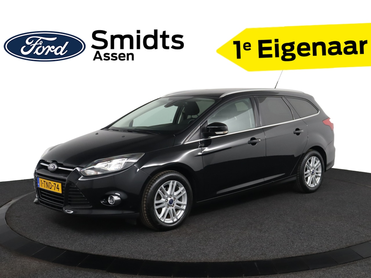 Ford Focus Wagon - 1.6 TI-VCT Titanium Dealer Onderhouden Eerste Eigenaar | Automaat | Cruise Control | Navig - AutoWereld.nl