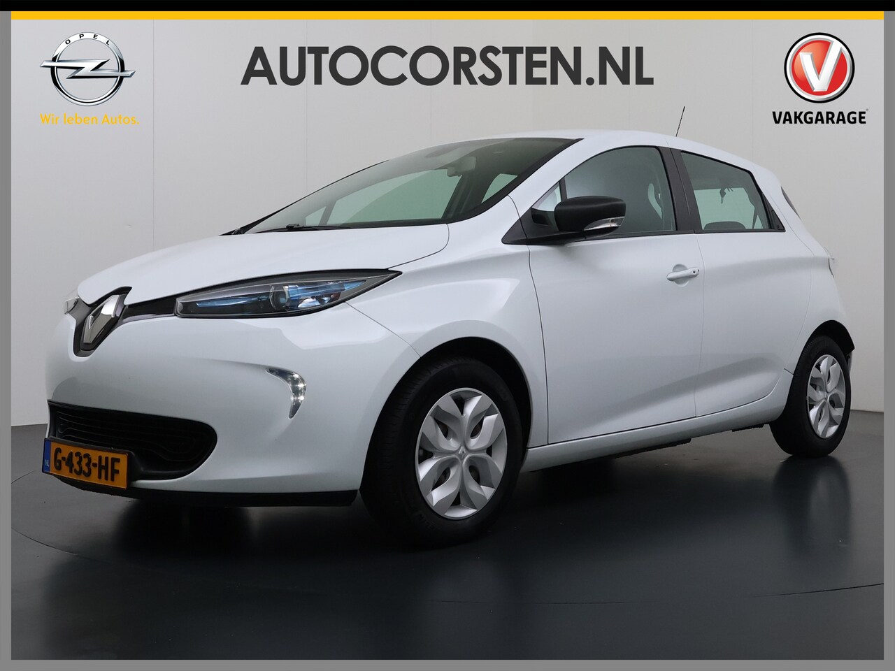 Renault Zoe - R90 Life 41kWh SOH 85% Navi Ecc Apple Carplay Android Auto Cruise Control Pdc Keyless Blue - AutoWereld.nl