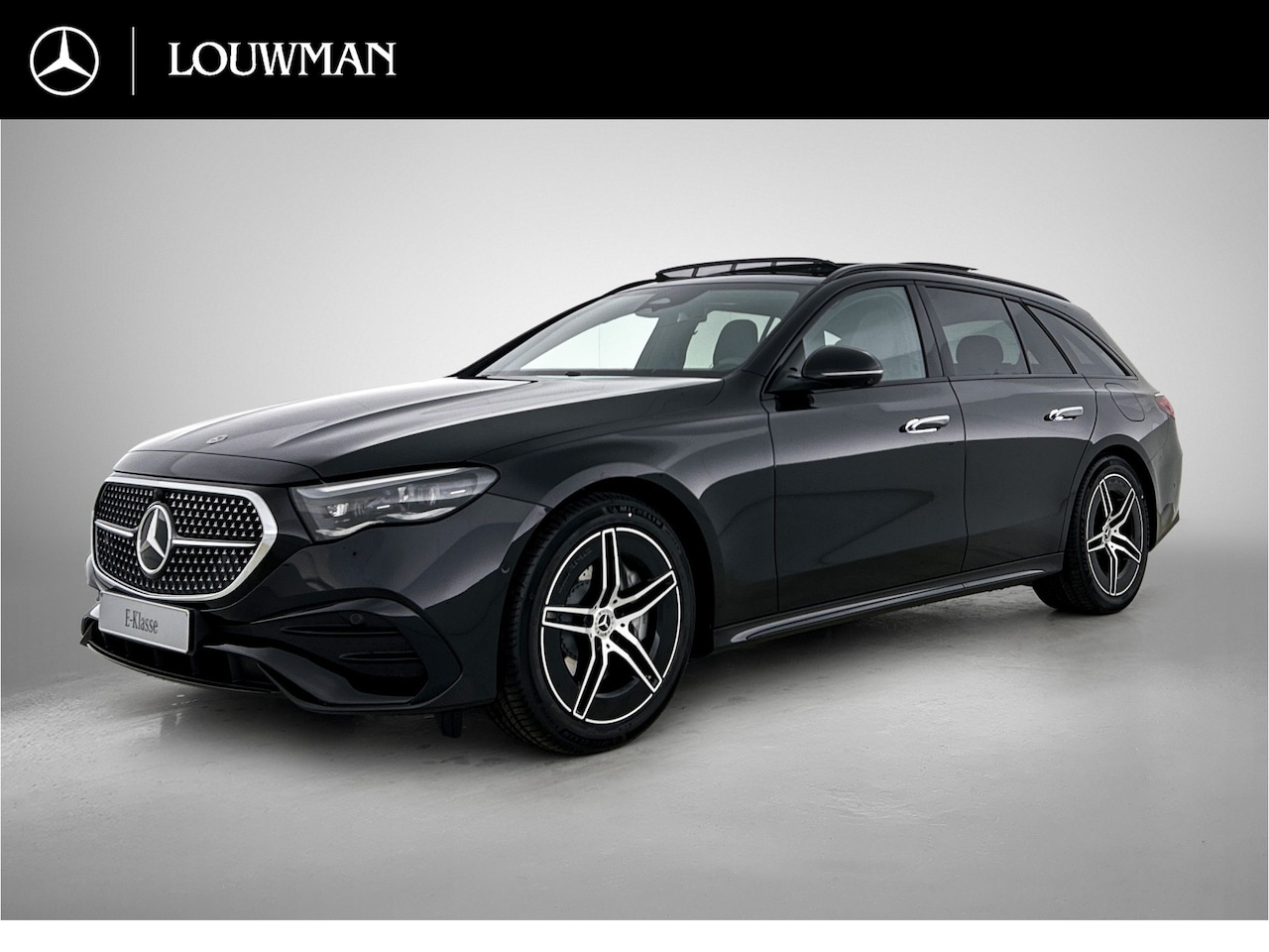 Mercedes-Benz E-klasse - 300 e Business Solution AMG | Premium pakket | Nightpakket | Trekhaak | Panoramaschuifdak - AutoWereld.nl