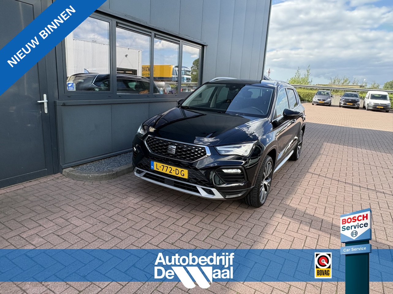SEAT Ateca - 1.5 TSi 150pk DSG Xperience Business Intense 360CAMERA/KEYLESS/DODEHOEK/19INCH/WINTERPACK/ - AutoWereld.nl