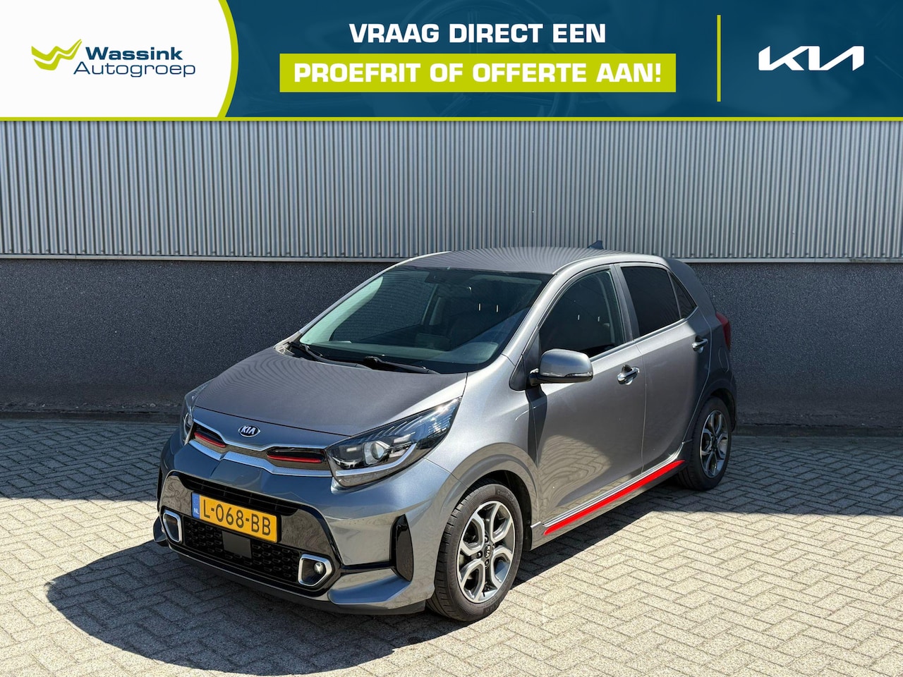 Kia Picanto - 1.0 DPi GT-Line DAB Radio, Apple Carplay/Android auto - AutoWereld.nl