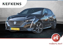 Peugeot 308 - 145pk Hybrid GT | 1ste eigenaar | LEER/Alcantara | Stoel/voorruitverwarming | 18"LMV | LED