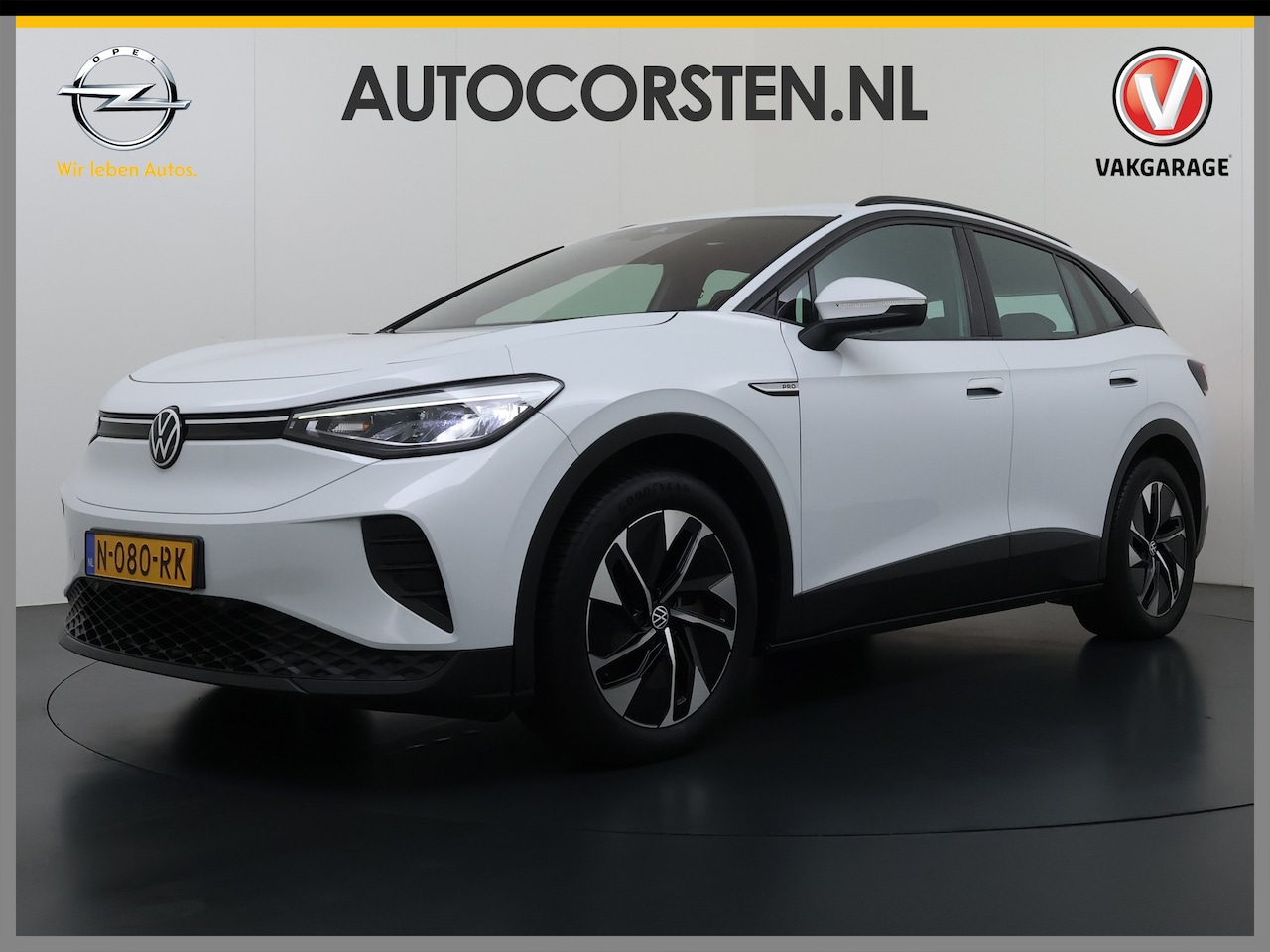 Volkswagen ID.4 - Pro 82kWh SOH 92% Warmtepomp Adap.Cruise Navi Ecc Apple Carplay Android Auto Stoelverwarmi - AutoWereld.nl