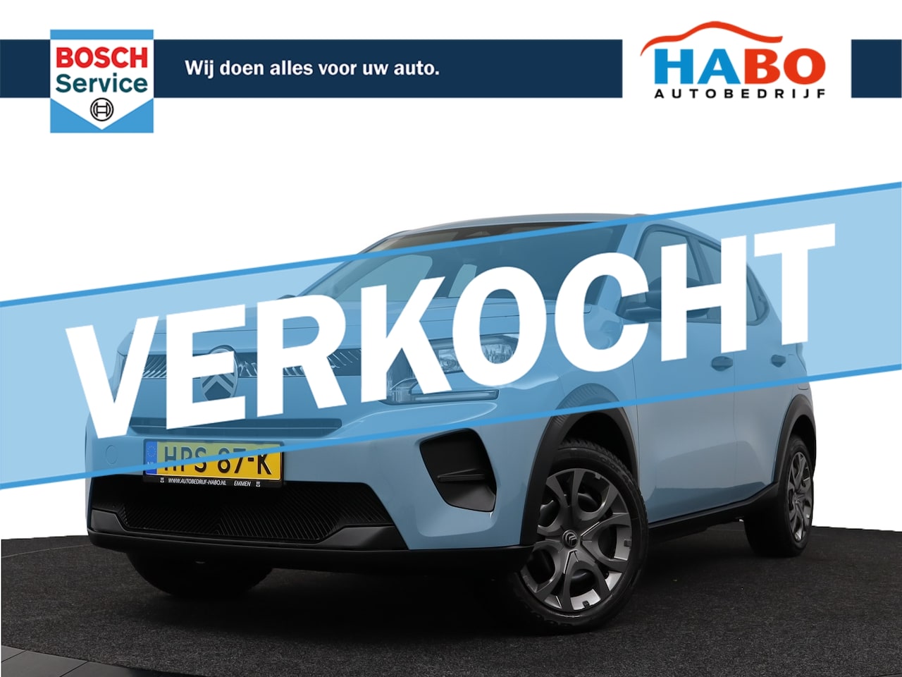 Citroën ë-C3 - EV YOU 44KWH 113PK AC/CRUISE/PARK.SENS/LICHT.SENS/5.500KM!! - AutoWereld.nl