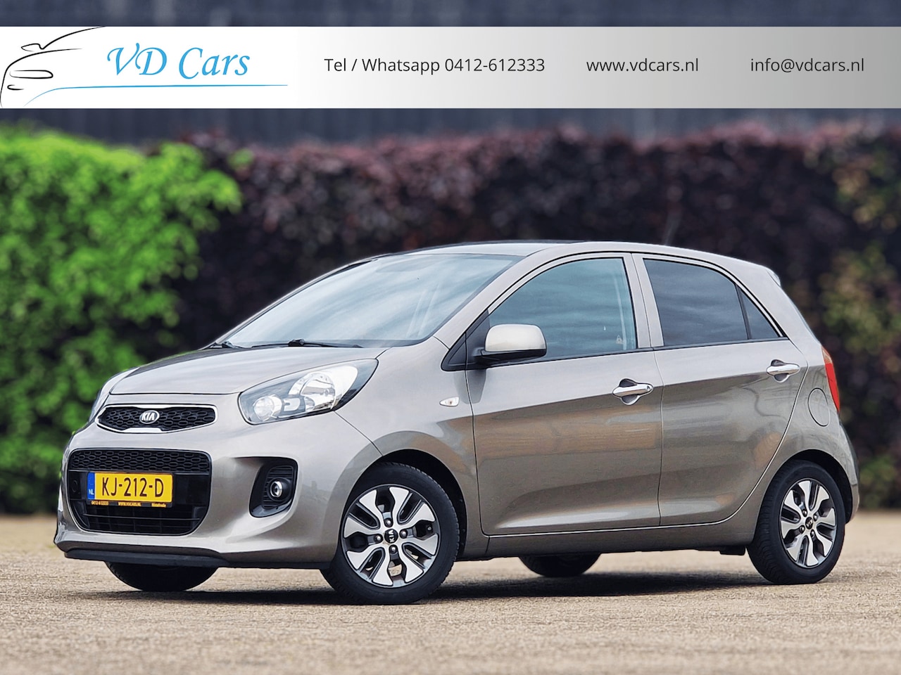 Kia Picanto - 1.0 CVVT ComfortPlusLine Navigator Camera*Cruise control*Climate control - AutoWereld.nl