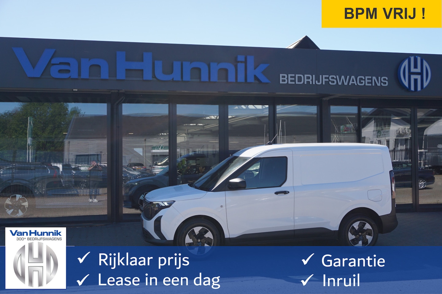 Ford Transit Courier - Trend Elektrisch 44 kWh 136PK Apple CP/Android A, Cruise, Camera, Stoel/Stuur verwarming!! - AutoWereld.nl
