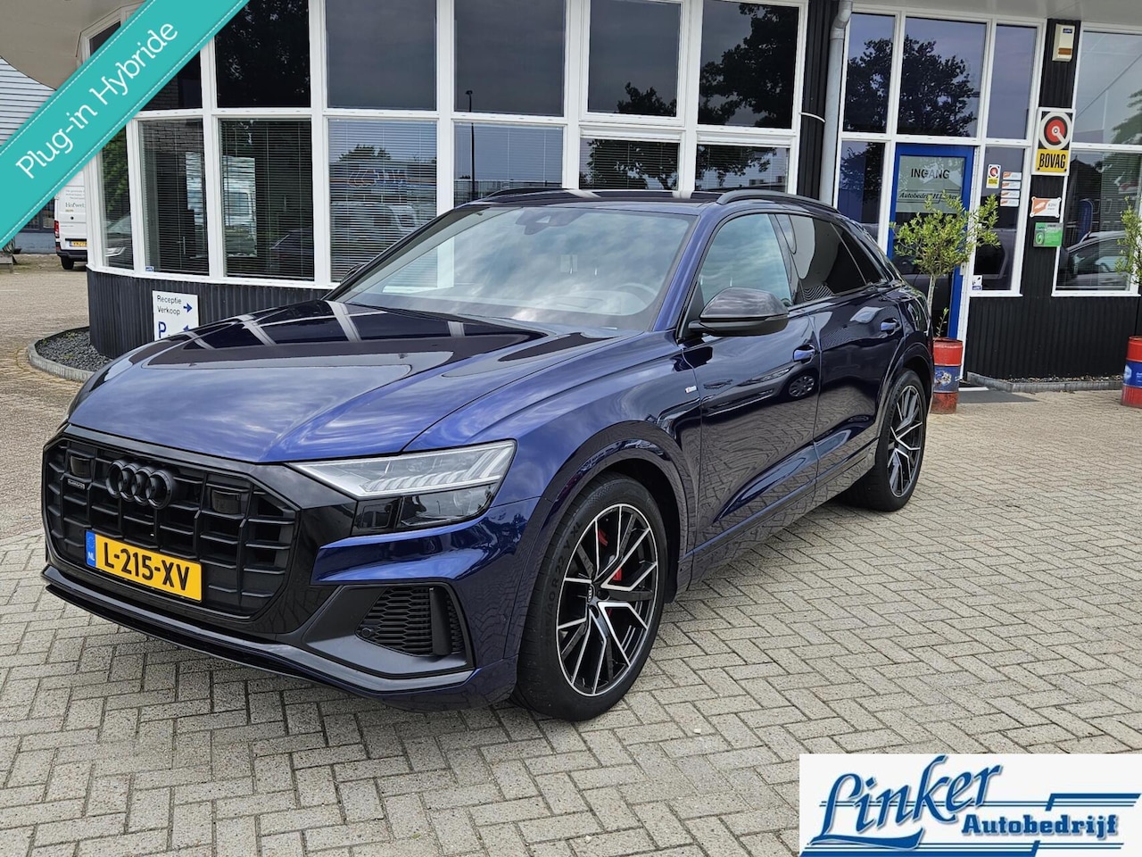 Audi Q8 - 55 TFSI e quattro Pro S Line 341PK B&O BTW TREKH LUCHTVERING - AutoWereld.nl