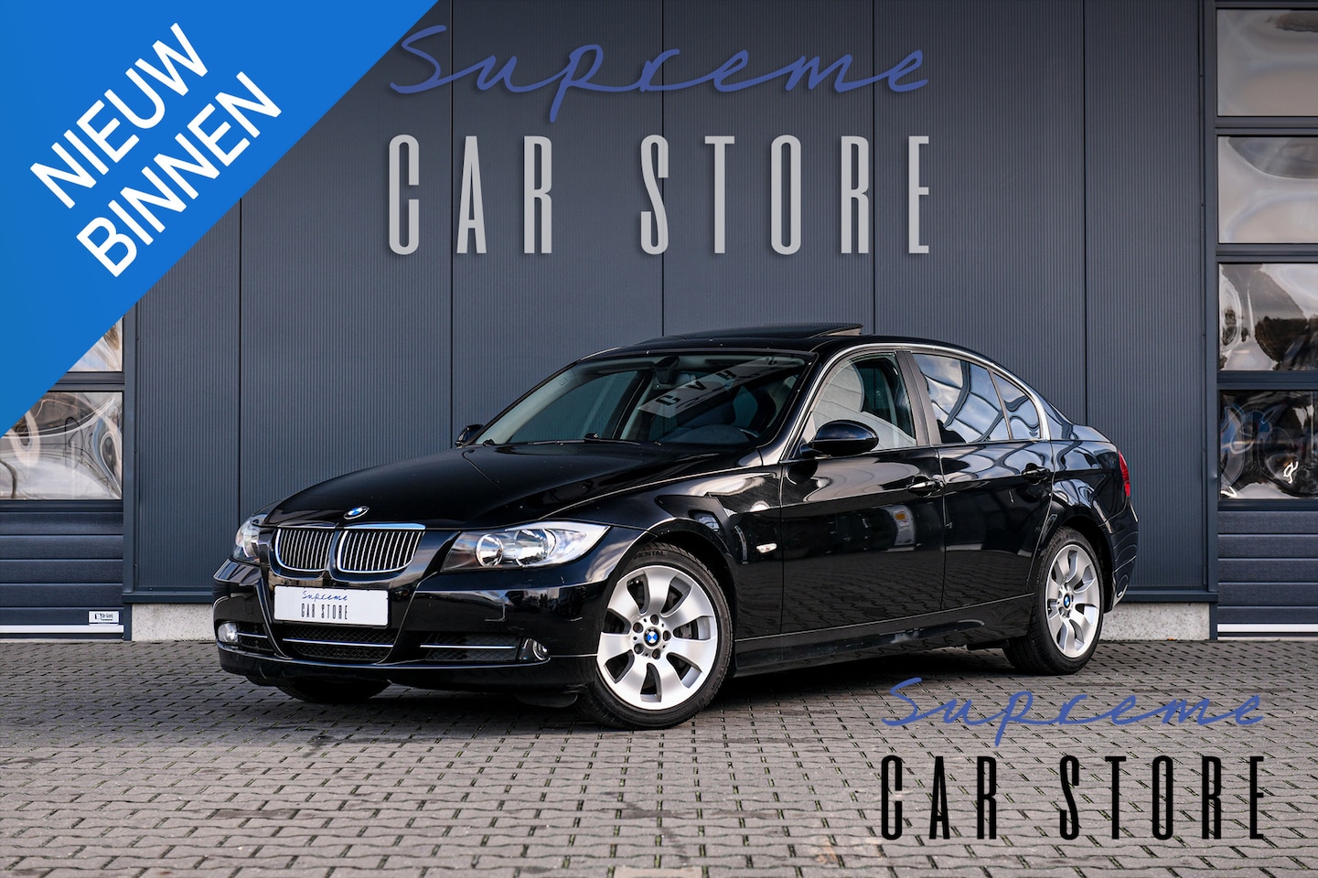 BMW 3-serie - 335i | Handgeschakeld | Glazen schuif-kanteldak | Airco - AutoWereld.nl