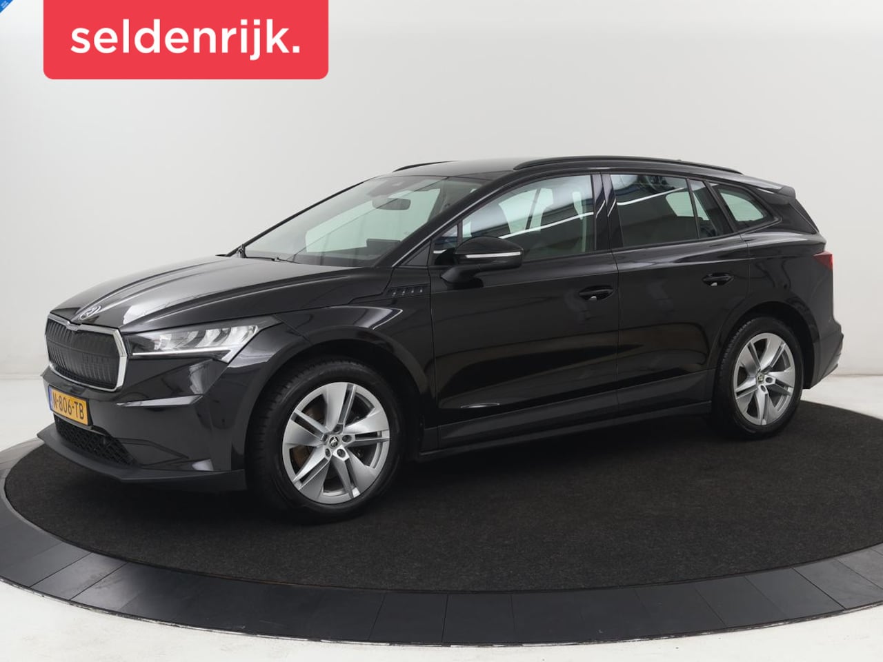 Skoda Enyaq iV - 60 | SOH 91,6% | Trekhaak | Half leder | Carplay | Navigatie | Full LED | 19'' | Cruise co - AutoWereld.nl