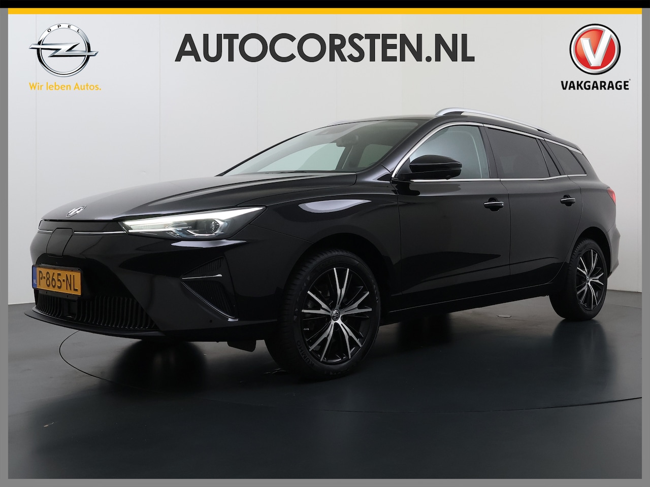 MG MG5 Electric - Luxury 50kWh SOH 87% Leder+Verwarmd Adap.Cruise 360°Camera Navi Ecc Apple Carpay Android A - AutoWereld.nl