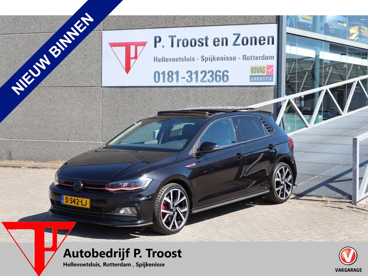 Volkswagen Polo - 2.0 TSI GTI Automaat! Panoramadak/Stoelverwarming/Virtual cockpit/Apple carplay/Parkeersen - AutoWereld.nl