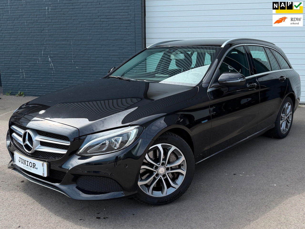 Mercedes-Benz C-klasse Estate - 350 e Lease Edition CRUISE/LEDER/CAMERA/NAVI/NAP - AutoWereld.nl