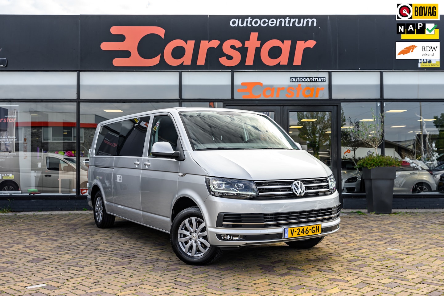 Volkswagen Transporter - 2.0 TDI L2H1 DC Highline|150PK|NAVI|CRUISE|TREKHK| - AutoWereld.nl