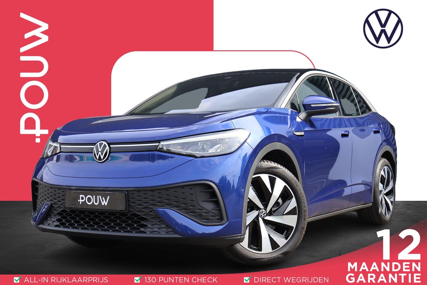 Volkswagen ID.5 - 170pk Pro 77 kWh | SoH 99% | Apple CarPlay/Android Auto | 20" Velgen - AutoWereld.nl