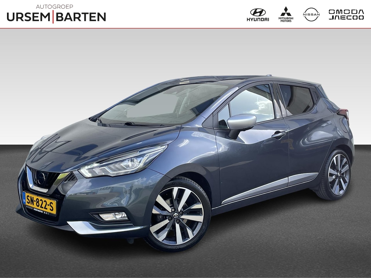 Nissan Micra - 0.9 IG-T Tekna | Autonomous Emergency Braking | Cruise control | Lichtmetalen velgen 17" - AutoWereld.nl
