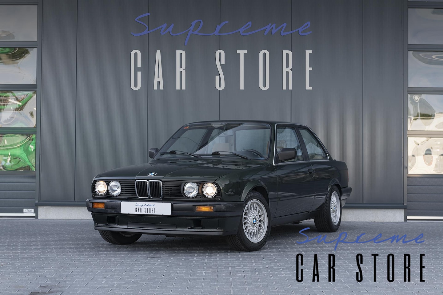 BMW 3-serie - 318i I E30 I Klapramen I BBS I Malachitegroen - AutoWereld.nl