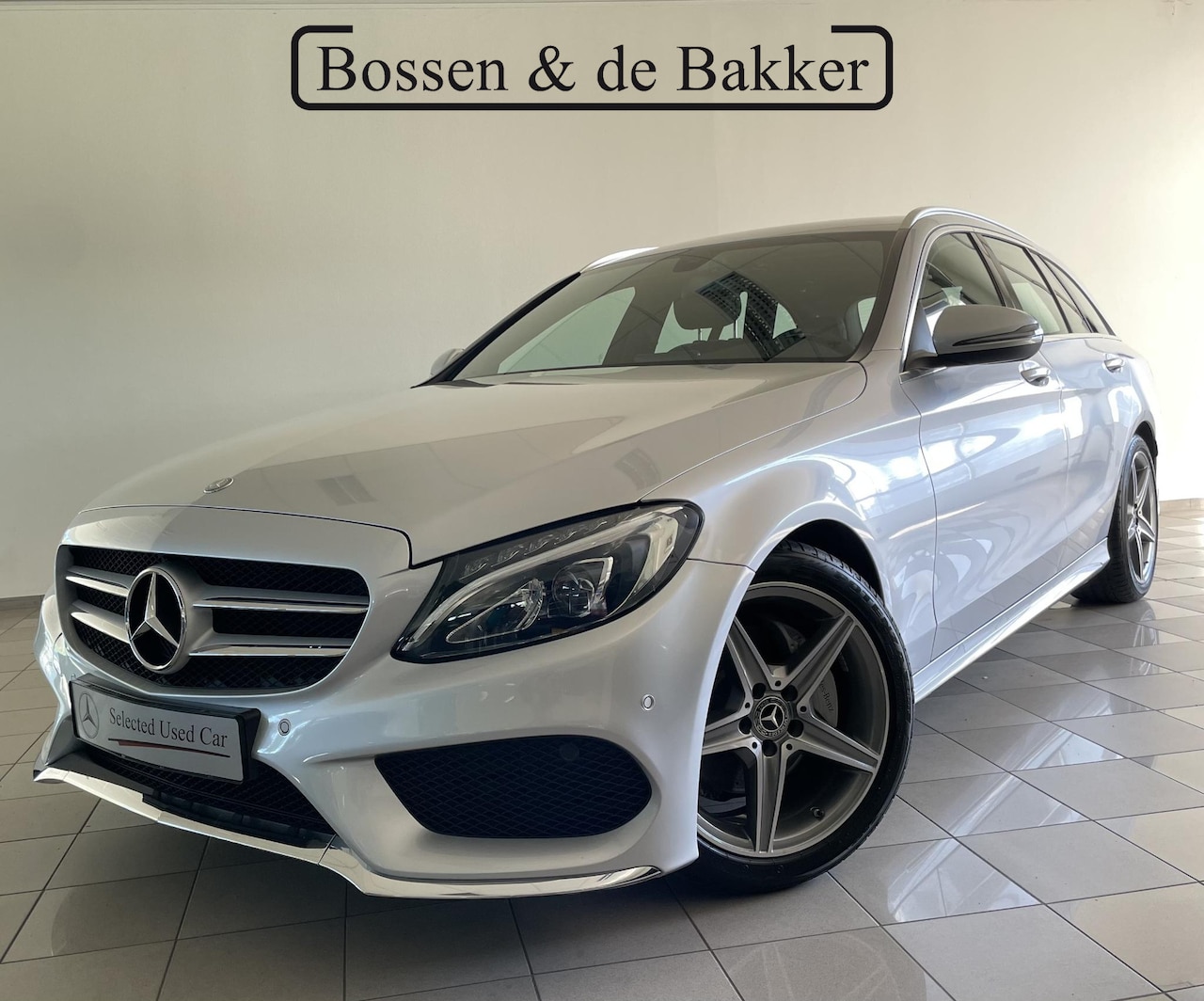 Mercedes-Benz C-klasse Estate - 180 Business Solution AMG | Parkeercamera | Elektrische achterklep | Cruise Control - AutoWereld.nl
