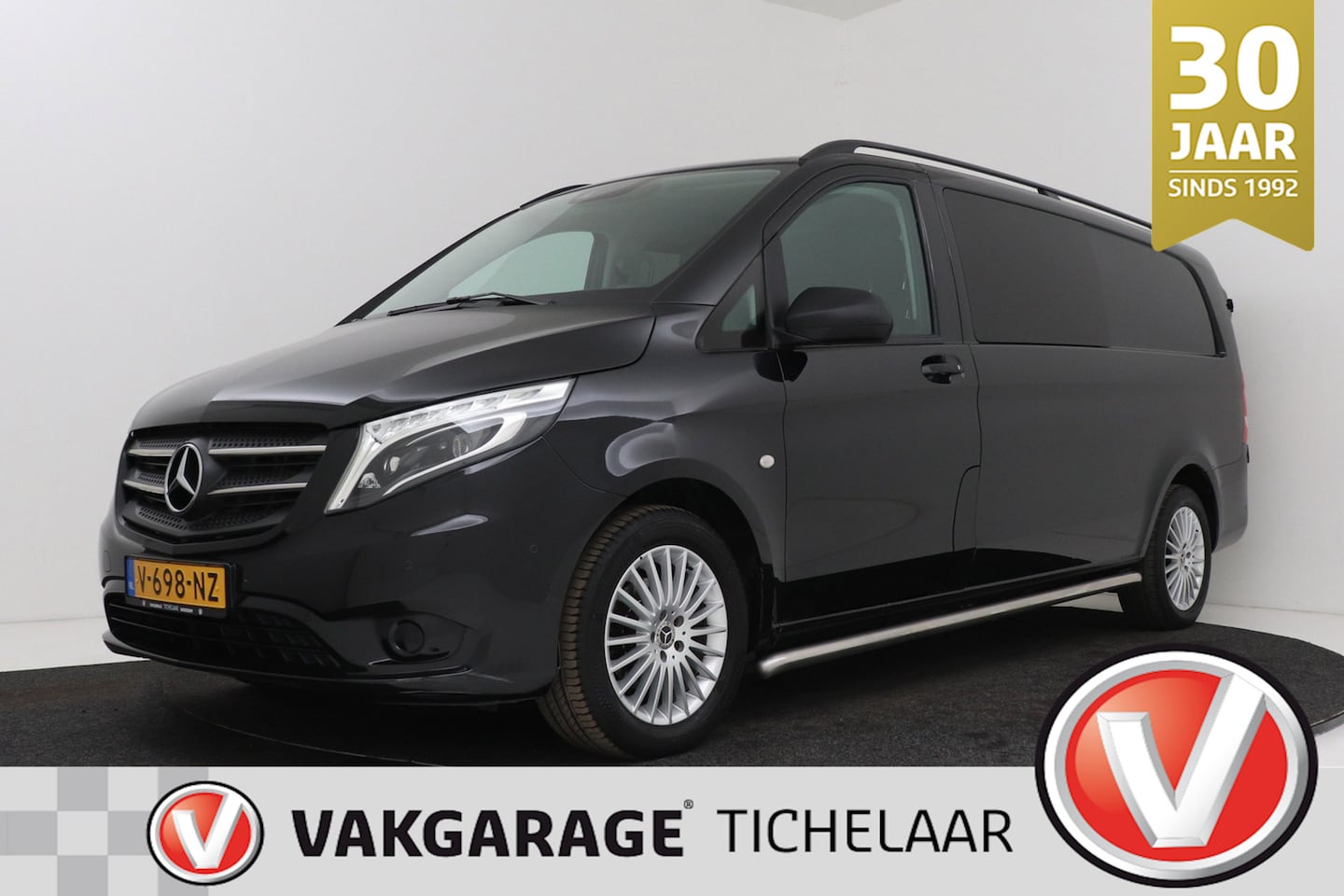 Mercedes-Benz Vito - 116 CDI Extra Lang DC Comfort | Trekhaak | Org NL | Leer | Camera | Navigatie | Climate Co - AutoWereld.nl