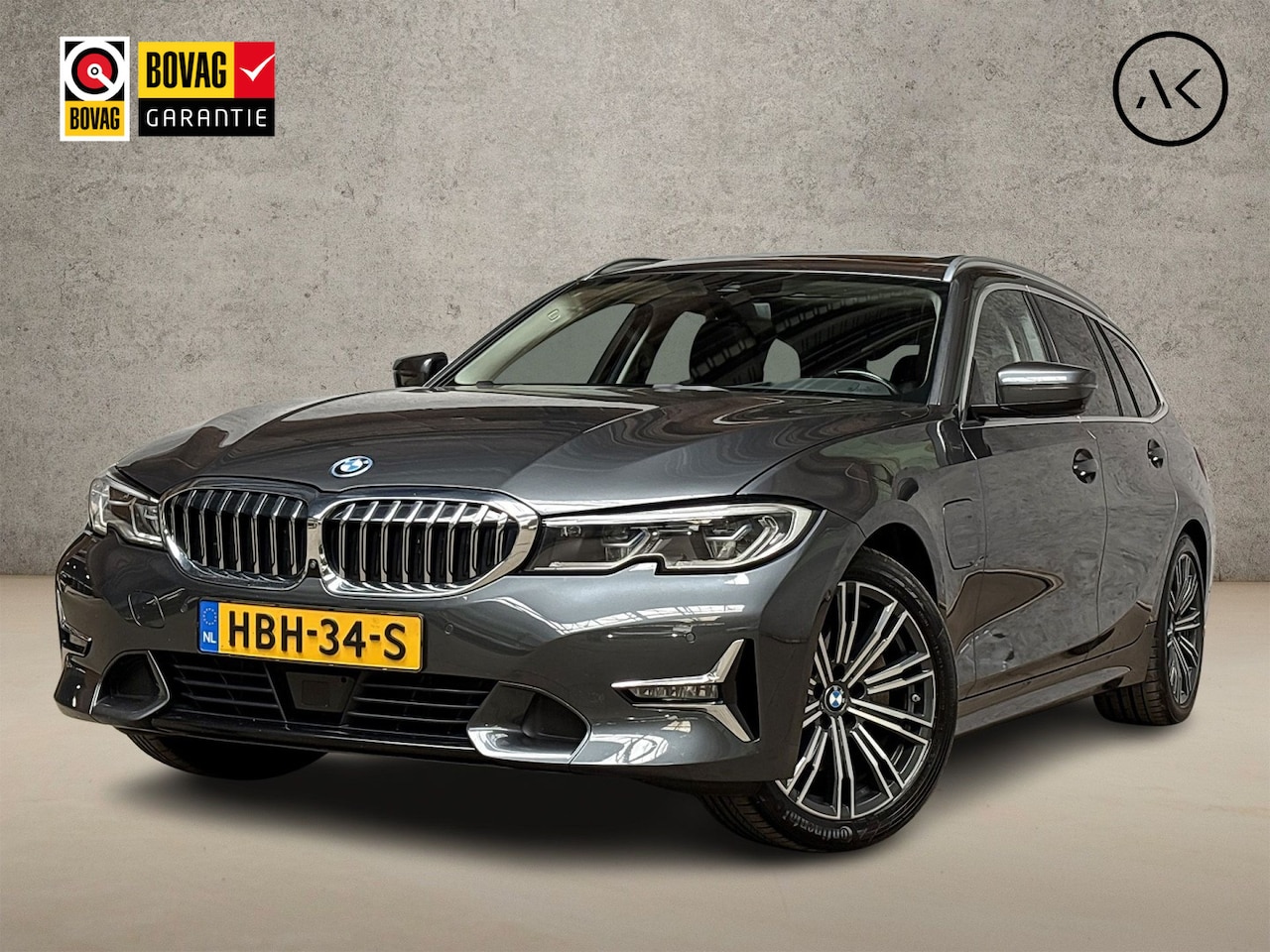 BMW 3-serie Touring - 320e High Executive 204Pk Automaat (PANORAMADAK, HEAD-UP DISPLAY, MEMORY SEATS, LASER KOPL - AutoWereld.nl