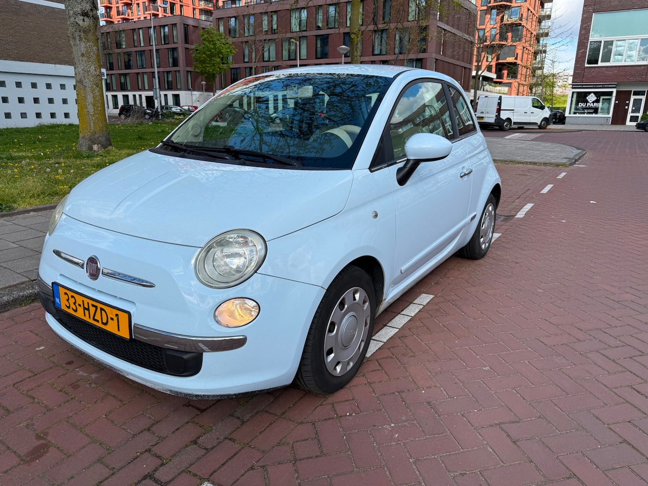 Fiat 500 - 1.2 Pop Automaat Baby Blue - AutoWereld.nl
