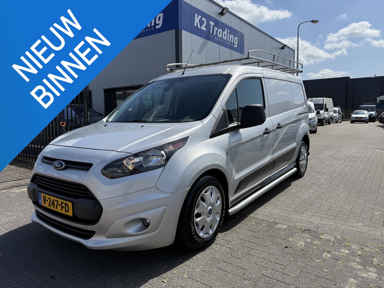 Ford Transit Connect - 1.5 TDCI L2 Trend 3 zits Euro-6 Imperiaal Trekhaak - AutoWereld.nl