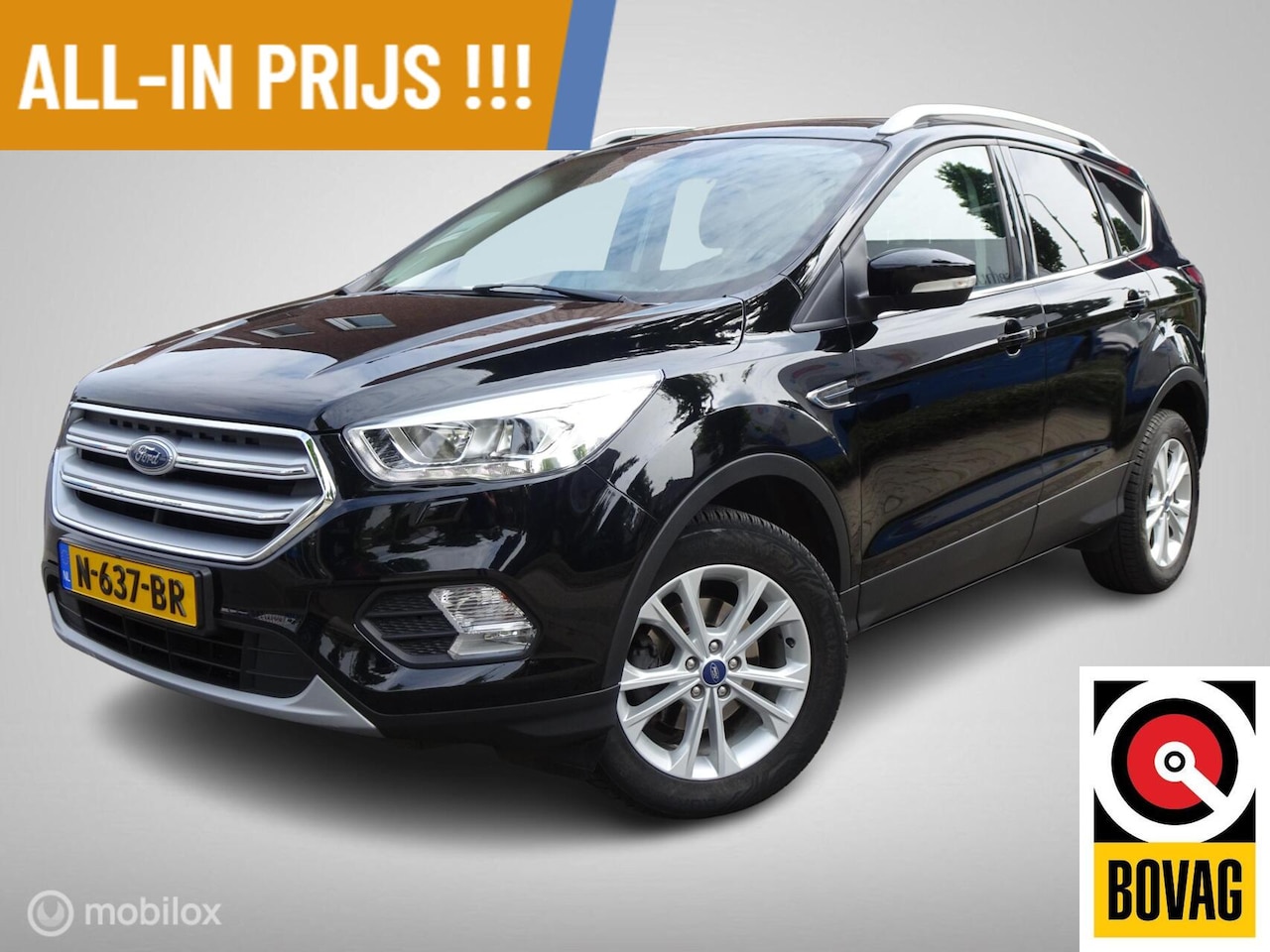 Ford Kuga - 1.5 EcoBoost Titanium Stoel&Stuurverwarming Navi !!! - AutoWereld.nl