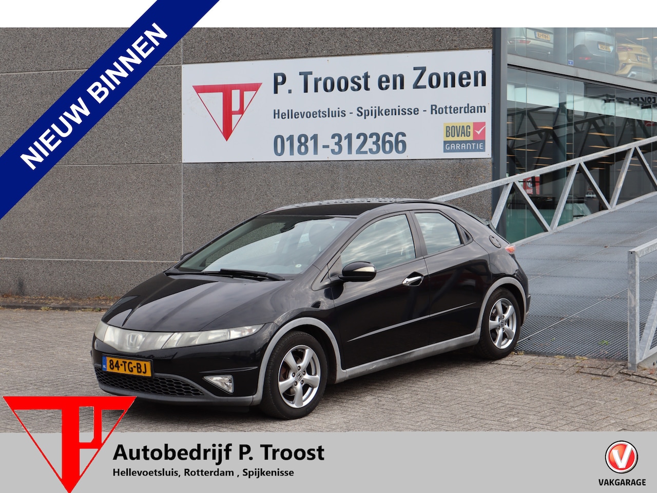 Honda Civic - 1.4 Sport MEENEEMPRIJS/HANDELSPRIJS/EXPORTPRIJS APK TOT 22-08-2026 - AutoWereld.nl