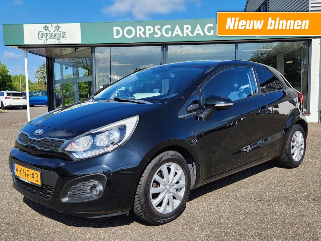 Kia Rio - 1.2 CVVT PLUS PACK Navigatie, Airco, orig. NL auto met NAP - AutoWereld.nl