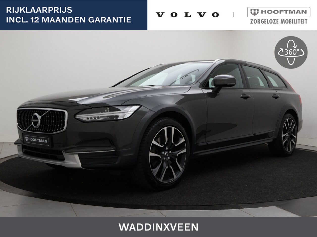 Volvo V90 Cross Country - T5 AUT(8) 90th ANNIVERSARY EDITION LEDER ACC BLIS KEYLESS 20INCH - AutoWereld.nl