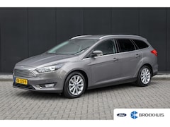 Ford Focus Wagon - 1.0 Titanium | Distriebutie riem reeds vervangen | Dodehoek detectie | 100% Dealer onderho