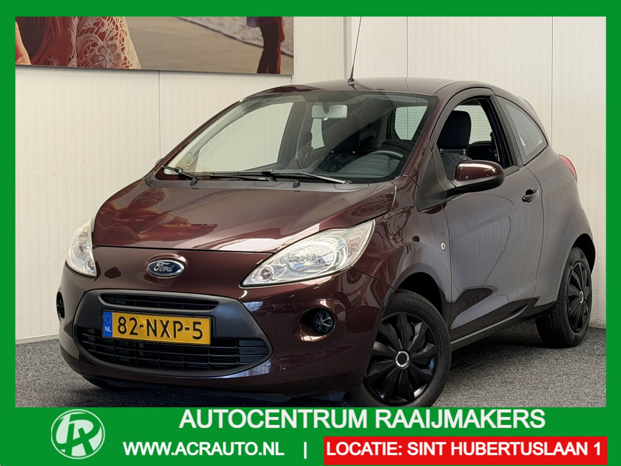 Ford Ka - 1.2 COMFORT START/STOP SLECHTS 54.796 KM AIRCO ELEK. RAMEN VOOR ELK. BUITENSPIEGELS RADIO/ - AutoWereld.nl