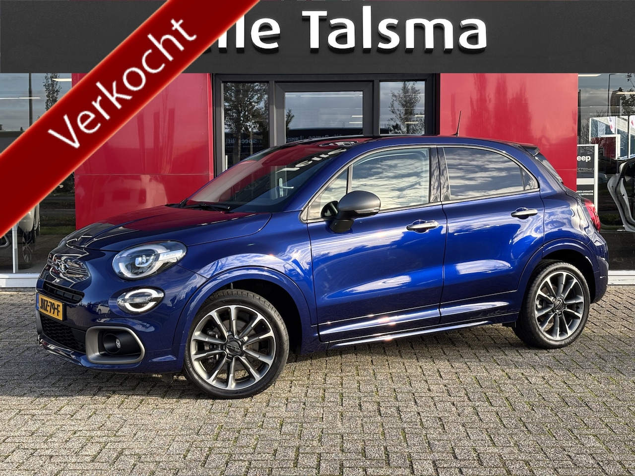 Fiat 500 X - 1.5 Hybrid Sport | Apple/Android CarPlay | - AutoWereld.nl