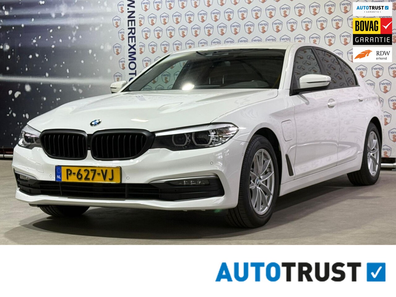 BMW 5-serie - 530e iPerformance Executive UITVERKOOP Leder/Navi/Camera/Chrome delete - AutoWereld.nl