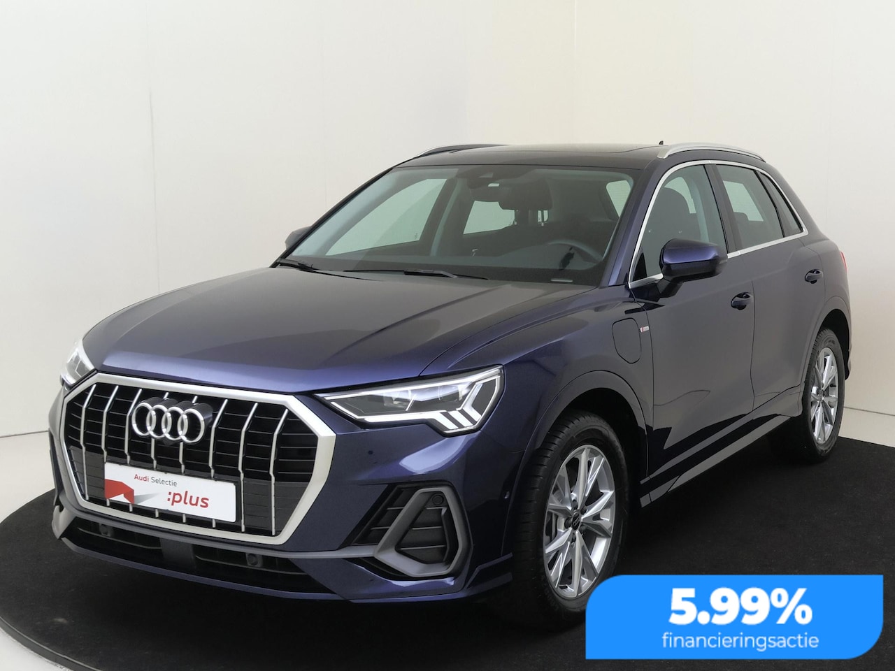Audi Q3 - 45 TFSI e S edition | SoH 100% | Panoramadak | 360 Camera | Virtual cockpit Plus | Navigat - AutoWereld.nl